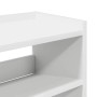 vidaXL Schuhregal Weiß 80x25x100 cm Holzwerkstoff 859896_7