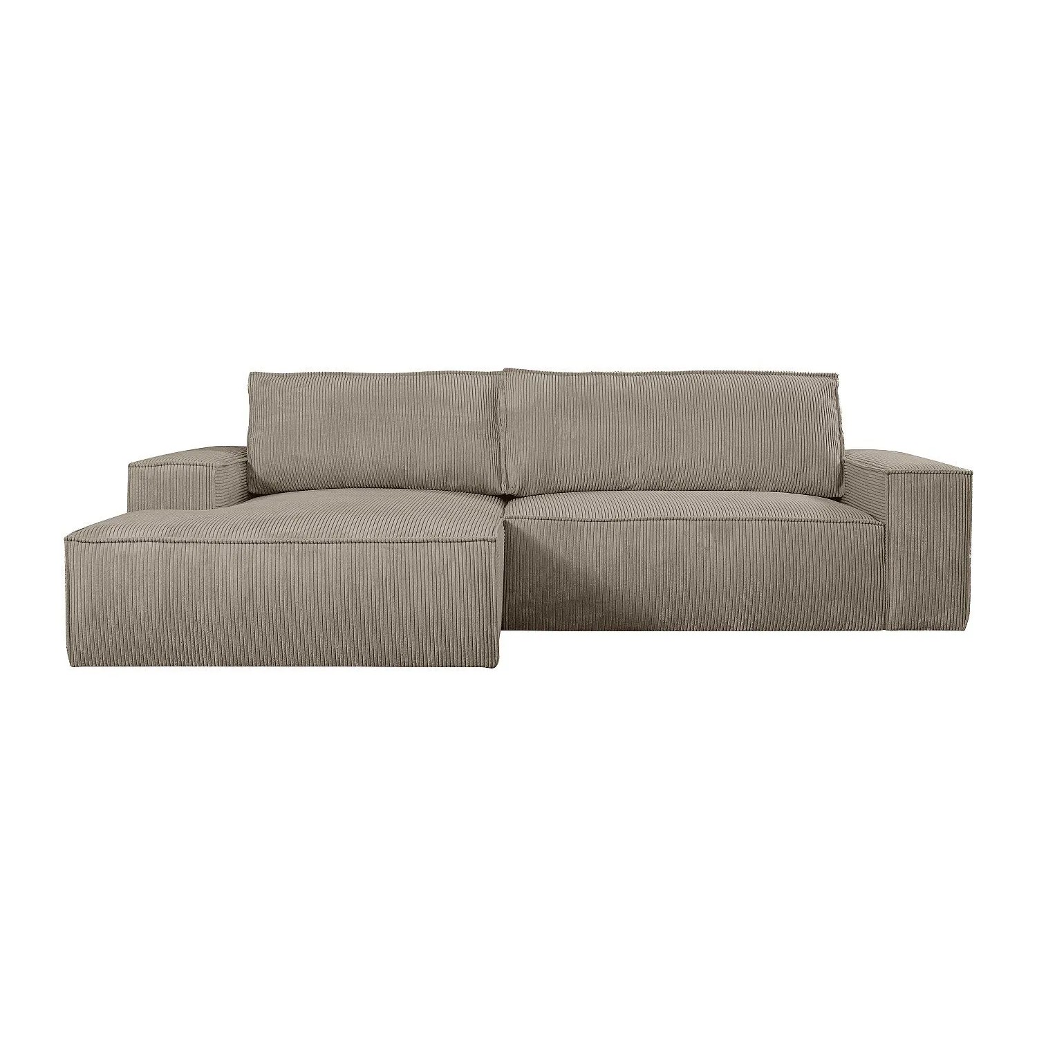 Vente-unique Schlafsofa Amelia Taupe 267 cm
