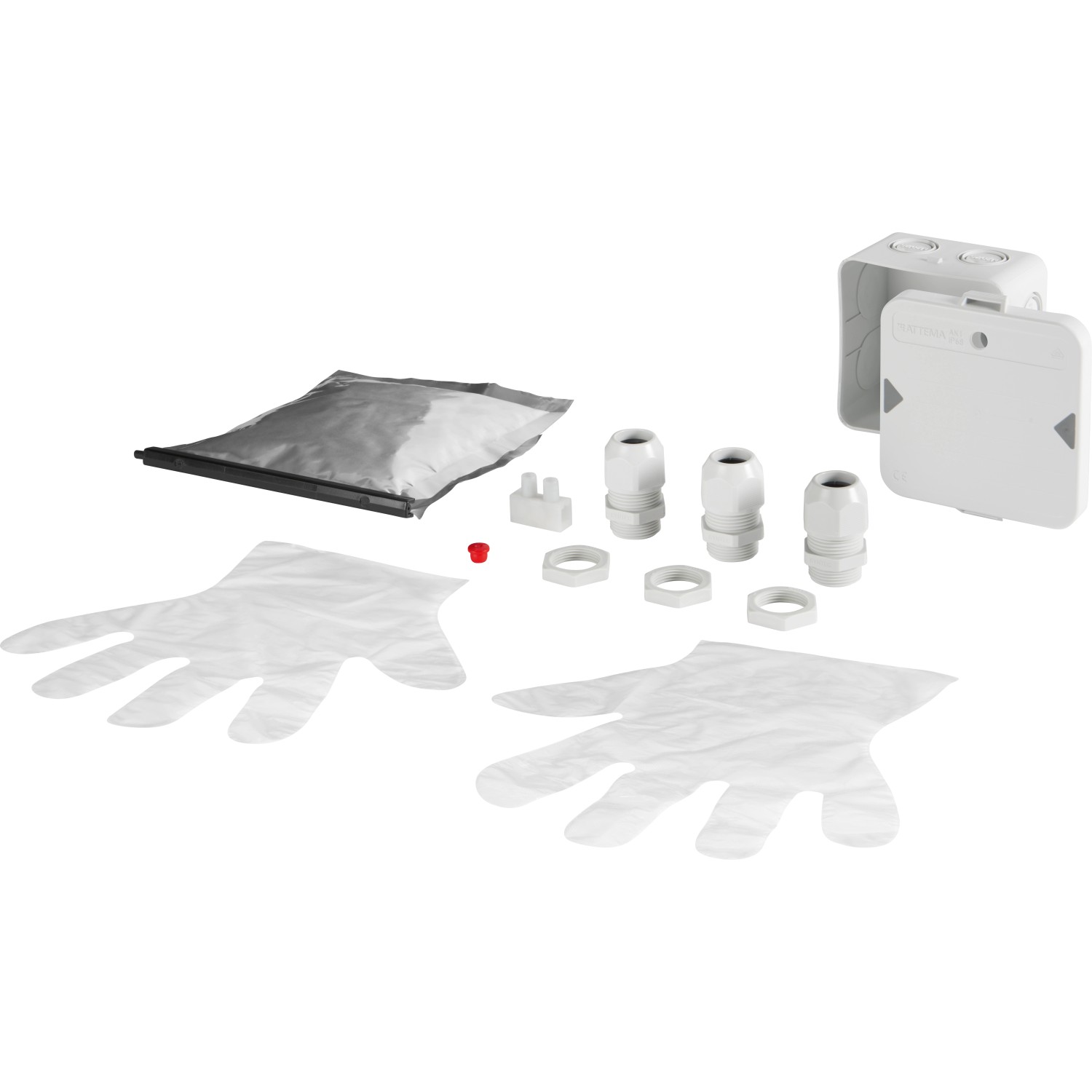Kaiser Outdoor Installations-Set mit Gießharz Box IP65/IP68 Wasserdicht günstig online kaufen
