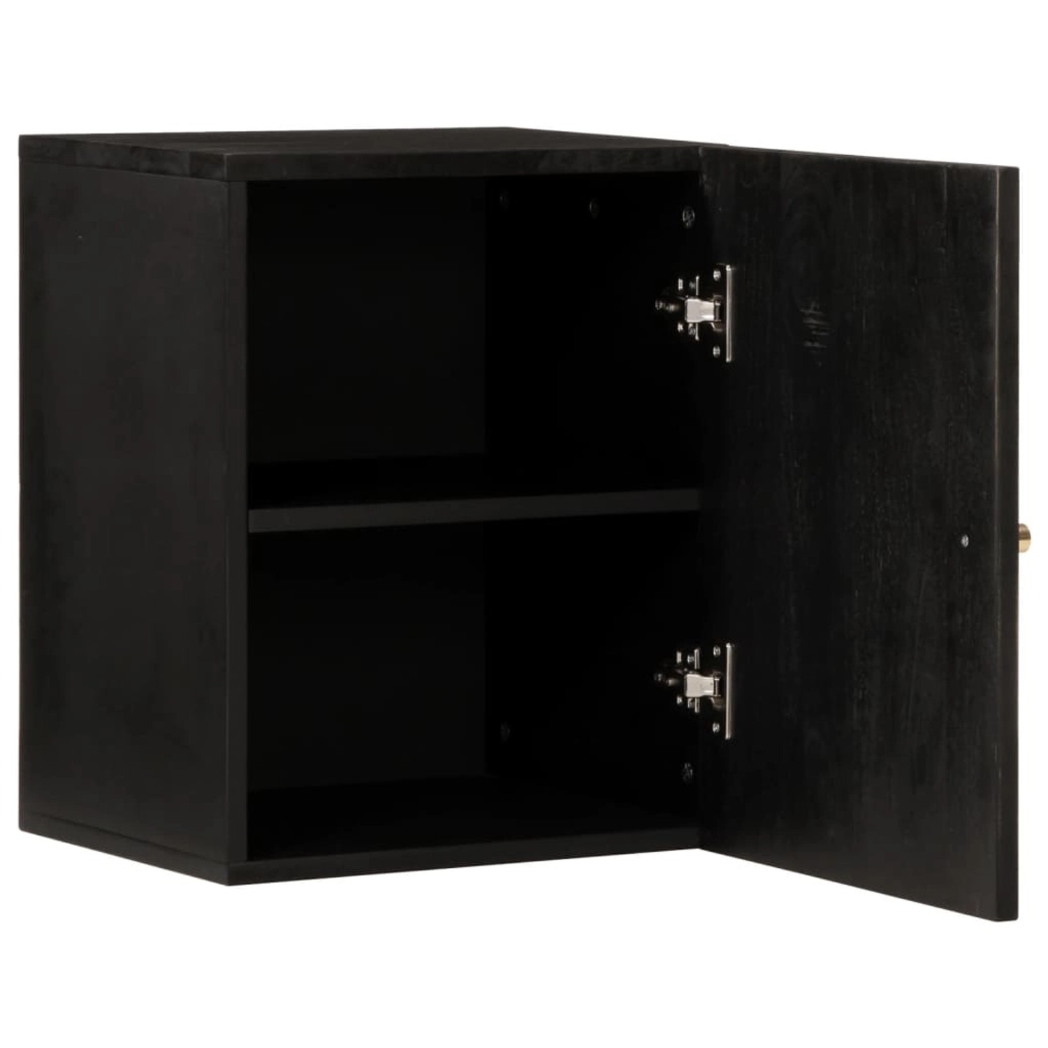 vidaXL Badezimmerspiegelschrank Bad-Wandschrank 38x33x48 cm Massivholz Mang günstig online kaufen