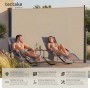 Tectake Seitenmarkise  200 x 300 cm Wetterfest  Blickdicht 300 x 200 cm 9 x 300 x 200 cm Beige_2