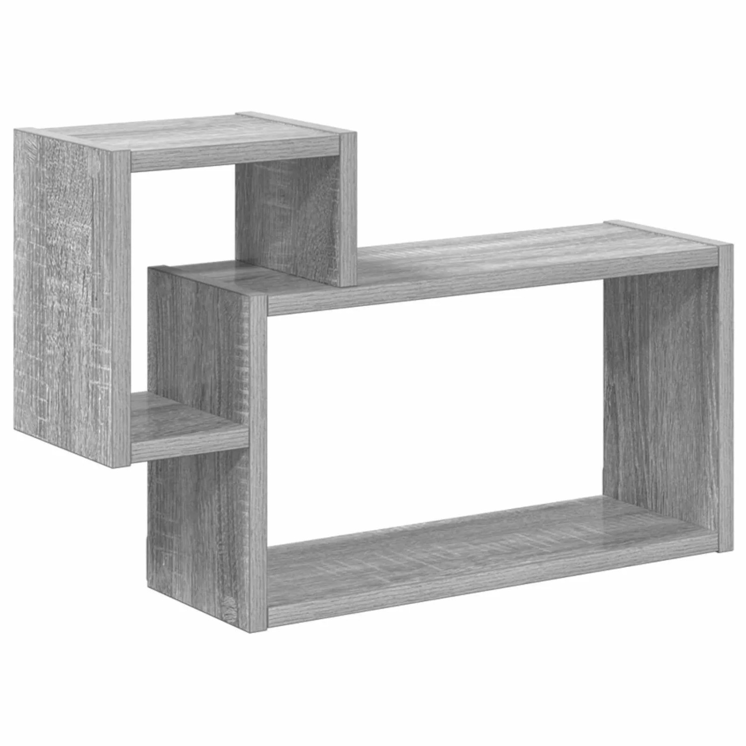 vidaXL Wandregal Wandhalterung Grau Sonoma 55 x 15 x 35 cm 8012113
