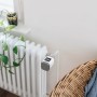 Bosch Smart Home Heizkörperthermostat II am Heizkörper, Raumklima Steuerung.