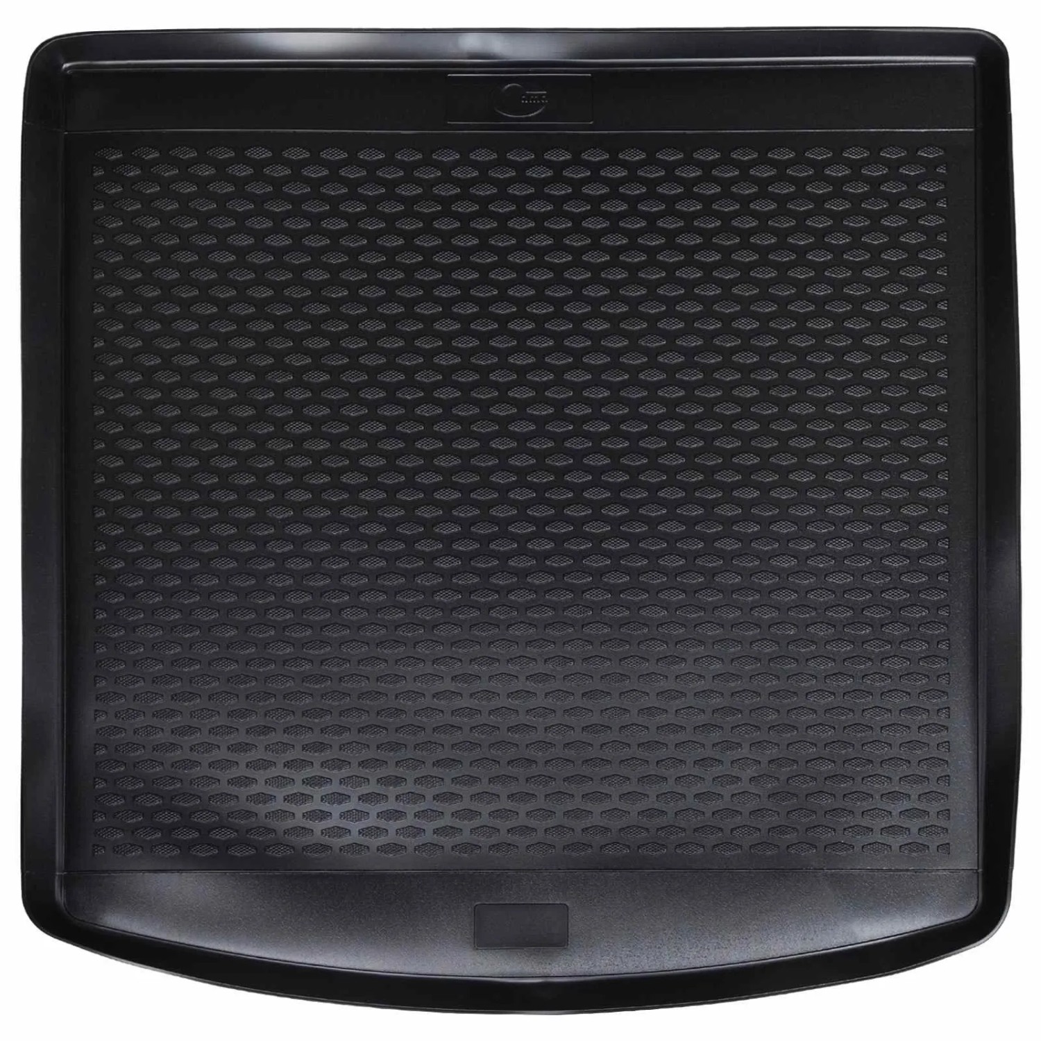 vidaXL Kofferraummatte Schwarz Gummi 42029200