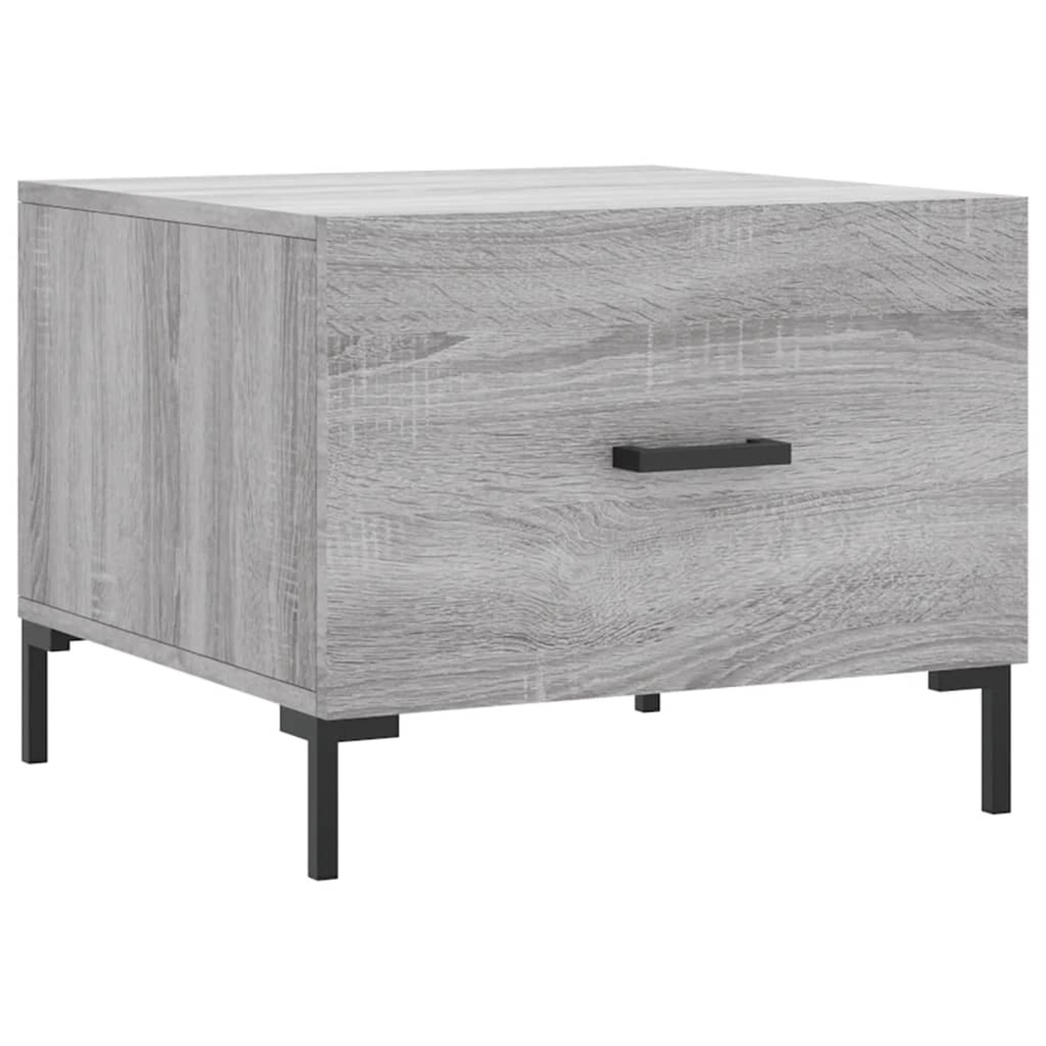 vidaXL Couchtisch Grau Sonoma 50x50x40 cm Holzwerkstoff Modell 1 günstig online kaufen