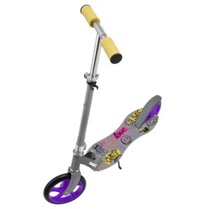 ArtSport Scooter Cityroller Graffity Grau
