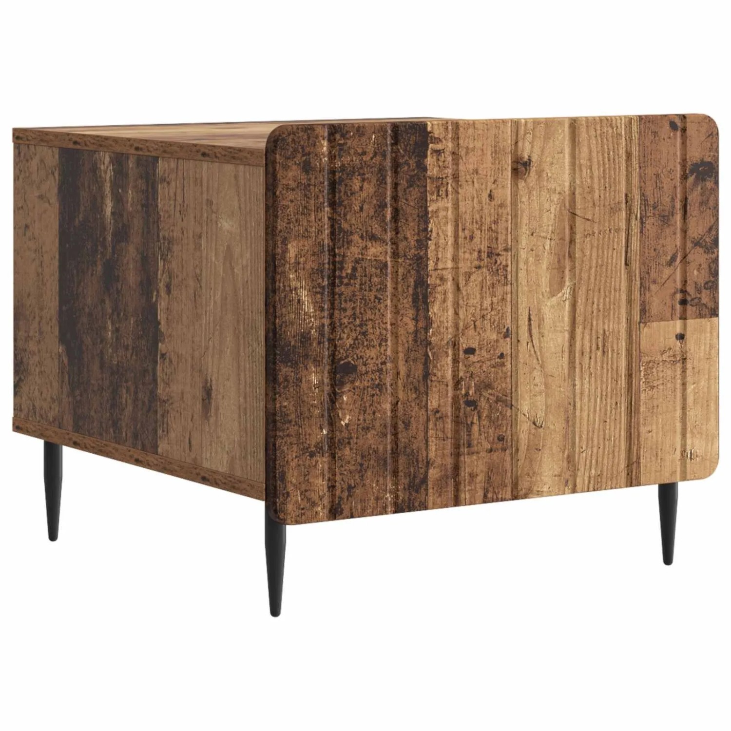 vidaXL Couchtisch mit Schubladen Altholz 49 x 50 x 42 cm Holzwerkstoff 894513