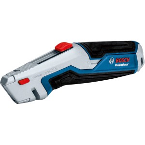 Bosch Professional Universalmesser mit ausziehbarer Klinge, 11-teilig.