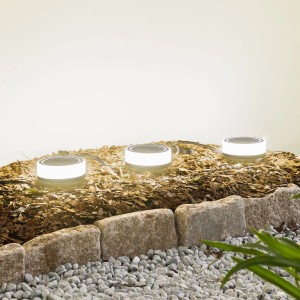 Lindby LED Smart Home Wegbeleuchtung Garten Kyren 10020183 Dimmbar Modern in Schwarz 3-flammig