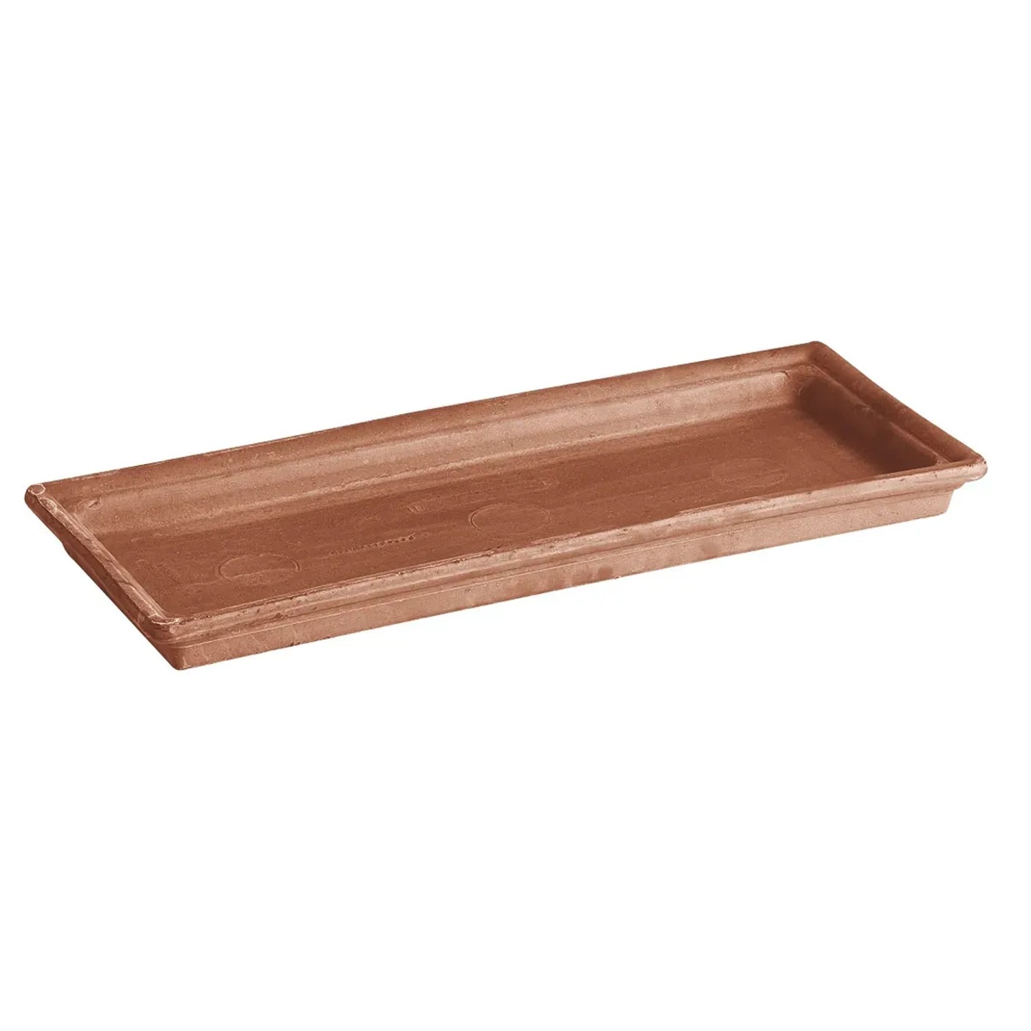 Deroma Untersetzer Kasten Standard, 42 cm, Mocca, für Pflanzkästen.