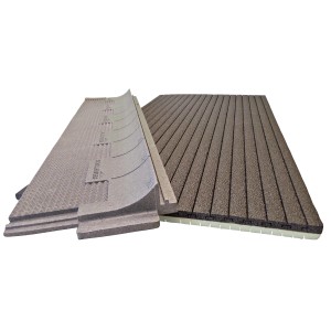 Schellenberg Rollladenkasten-Dämmung, 2-teilig: Dämmmatte und Dämmkeil zur Reduzierung von Wärmeverlusten.