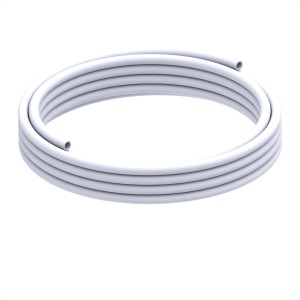 Kirchhoff Mehrschichtverbundrohr, 16 mm Durchmesser, 10 m Rolle, für Sanitär- und Heizungsinstallationen.