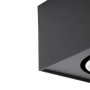 QAZQA Design Spot Schwarz Quadratisch 2 Flammig Kaya_3