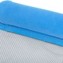 Bestway Pool-Hängematte Comfort Plush, blau, mit Netzliegefläche. Ideal für entspanntes Baden.