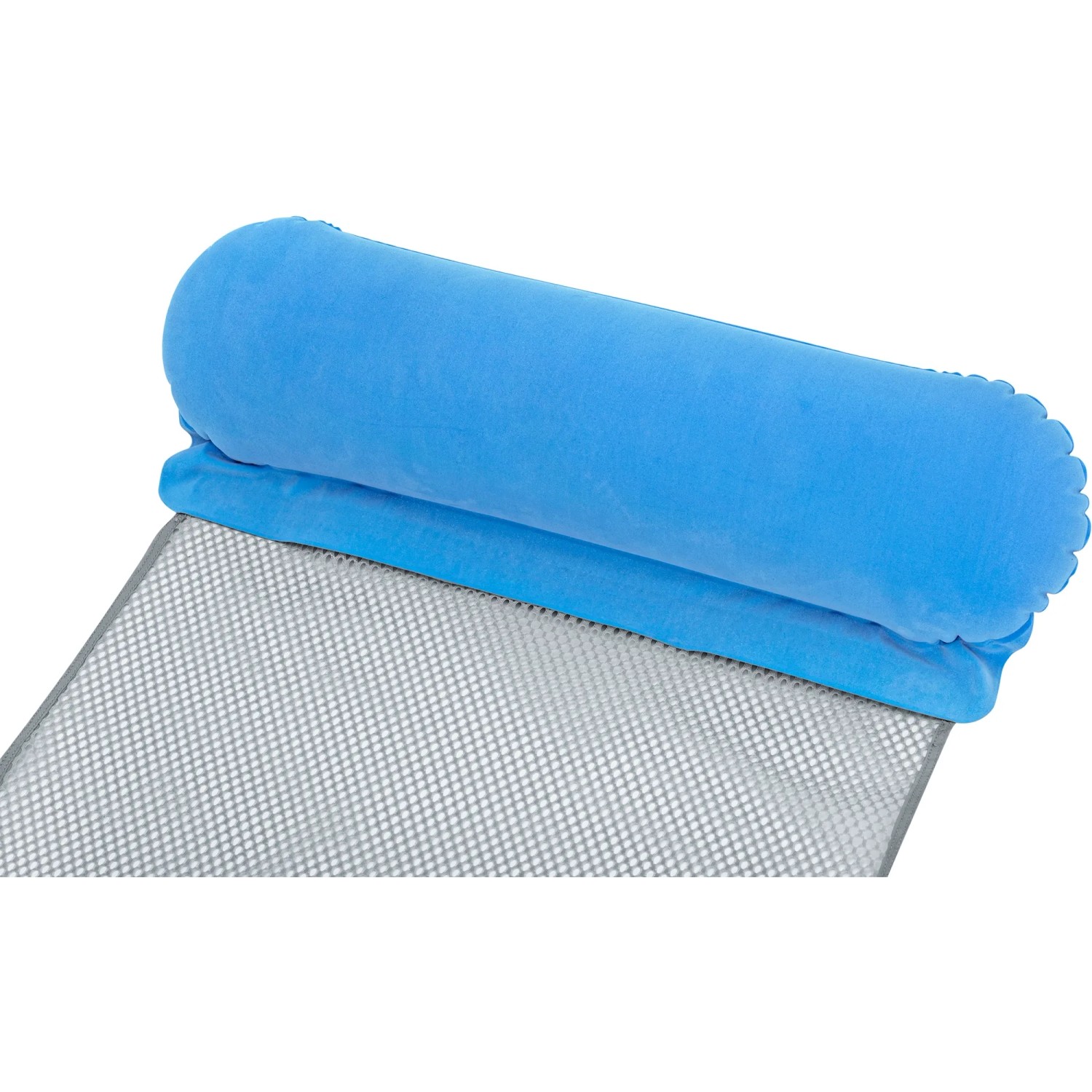 Bestway Pool-Hängematte Comfort Plush, blau, mit Netzliegefläche. Ideal für entspanntes Baden.