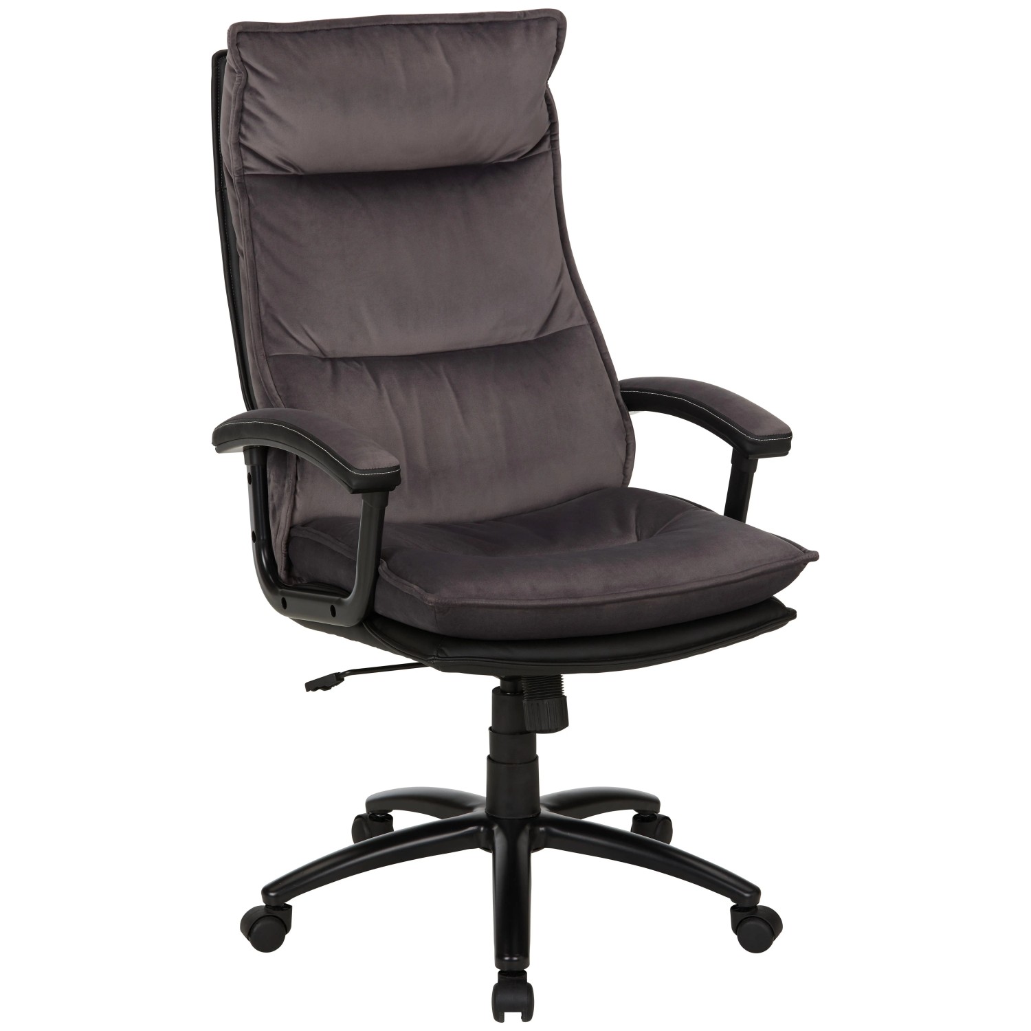 Mömax Chefsessel in Grau/Schwarz