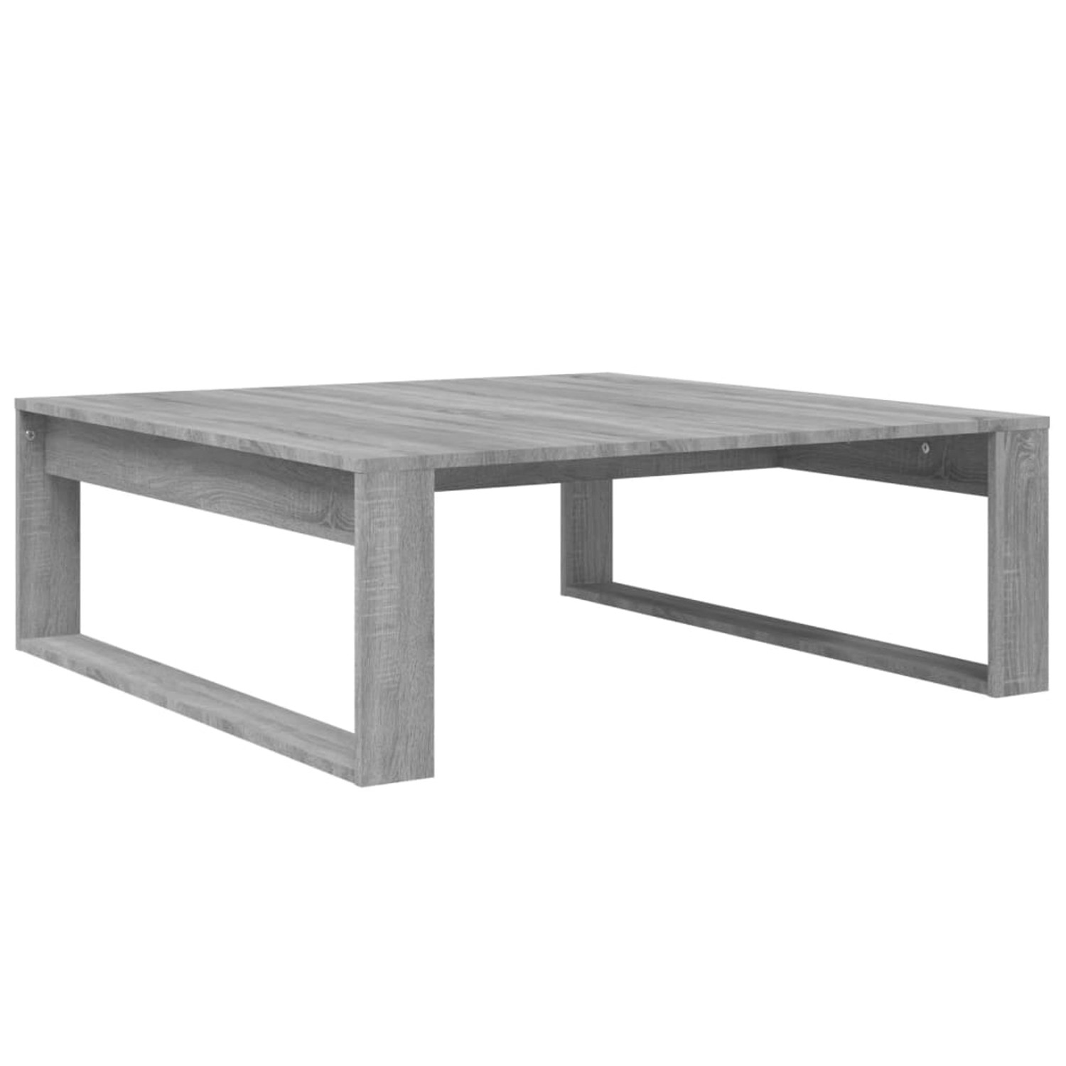 vidaXL Couchtisch Grau Sonoma 100x100x35 cm Holzwerkstoff günstig online kaufen