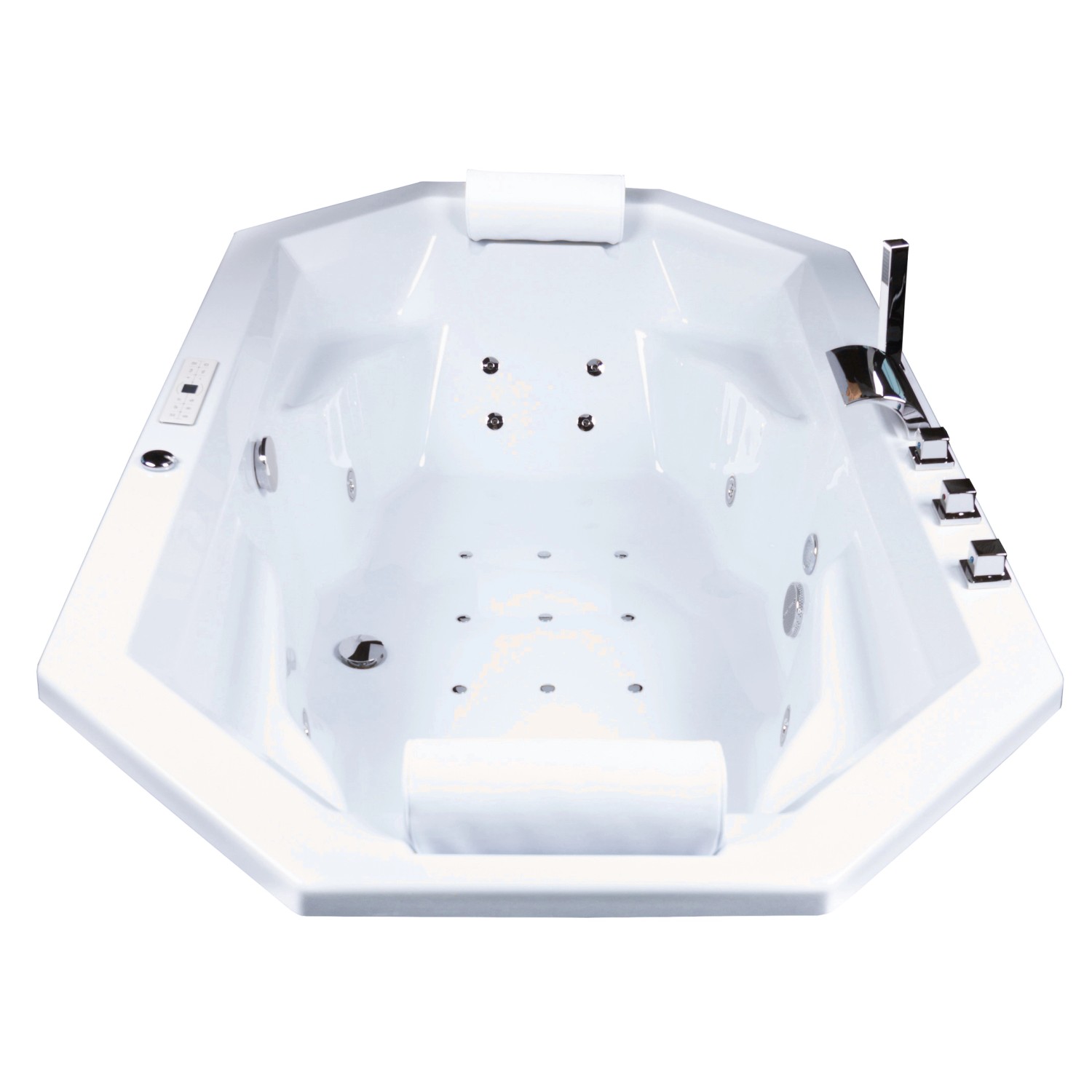 Basera® Indoor Podest-Whirlpool Badewan...