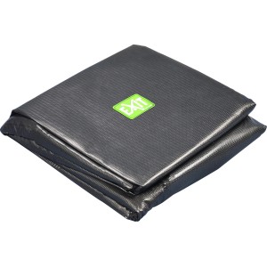 Schwarze EXIT Premium Pool-Abdeckplane, 540x250cm, zum Schutz vor Witterung und Schmutz.