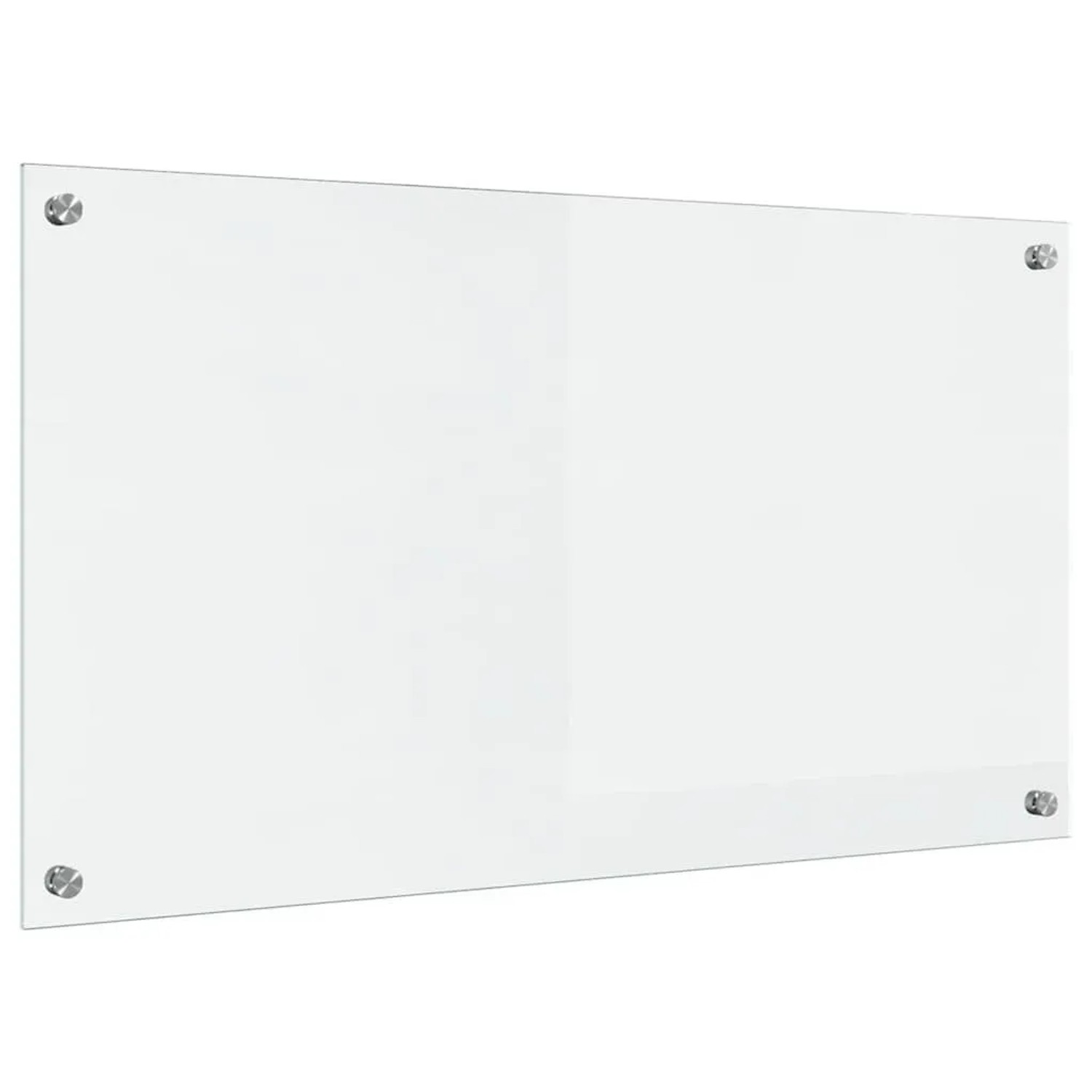 vidaXL Küchenrückwand Transparent 90 x 50 cm Gehärtetes Glas 42018027