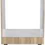 Optifit Herdumbau Erik290 in Wildeiche, 60 cm breit, für Kochfeld und Backofen.
