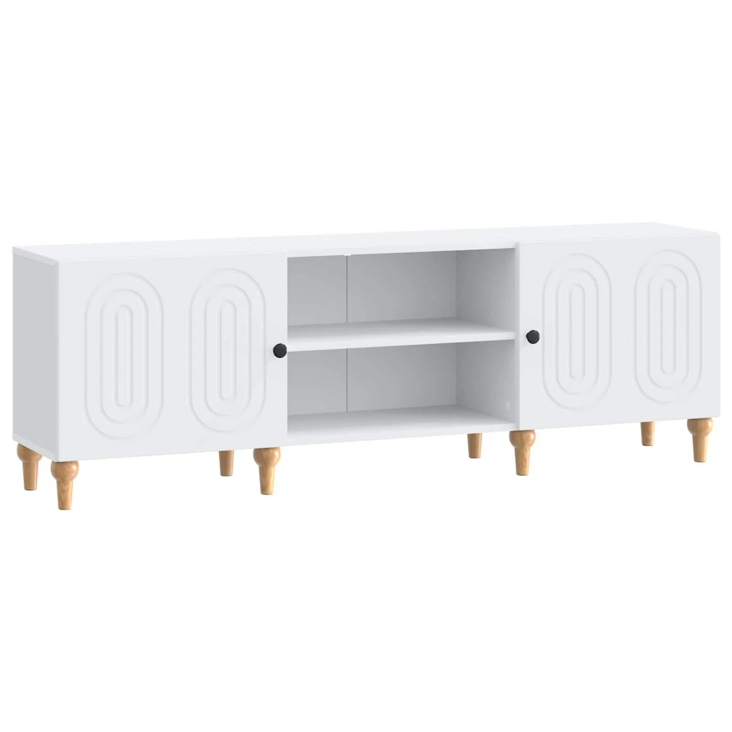 vidaXL TV-Schränk Weiß 150 x 31 x 50 cm Holzwerkstoff 894225