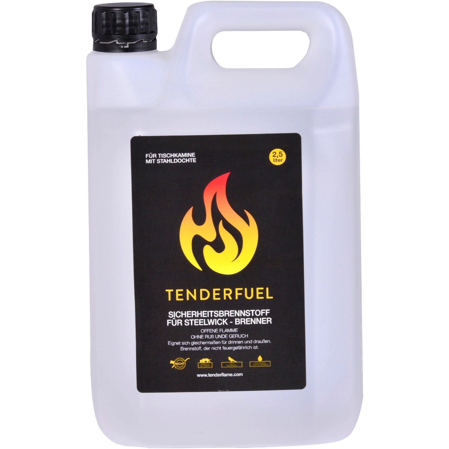 Sicherheitsbrennstoff Tenderfuel für Tenderflame Feuerstellen 2,5 l