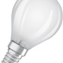 Osram E14 LED Leuchtmittel in Tropfenform, 2,5 W, warmweißes Licht.