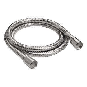 aquaSu Brauseschlauch Tito, 1,5 m, Chrom, Metall, flexibel und knickfest.