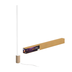 Philips Hue Smart-LED-Stehleuchte Signe Gradient Farbverlauf Weiß-Holzoptik