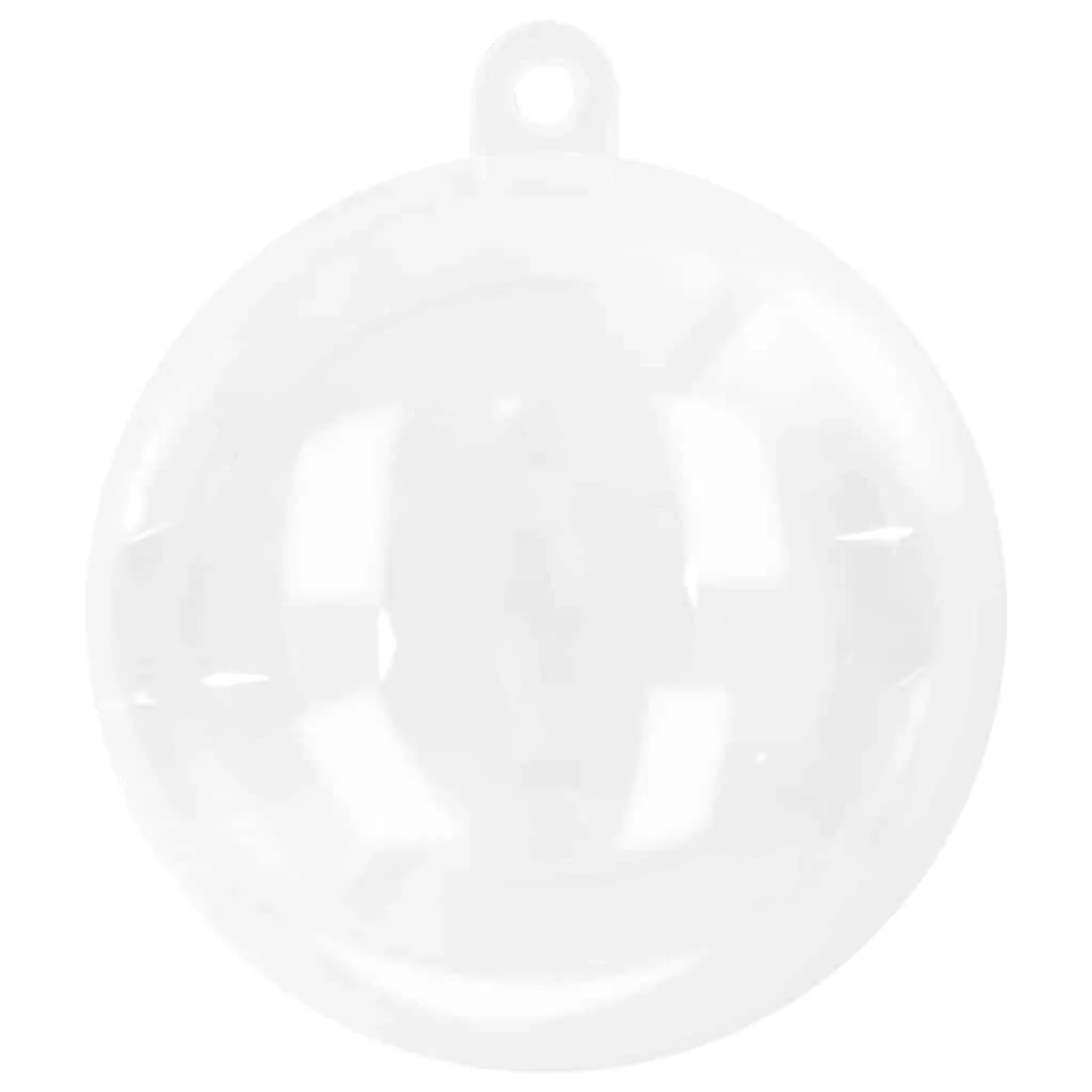 vidaXL Weihnachtskugel-Set 100 Stk Transparent Ø 8 cm 42018889