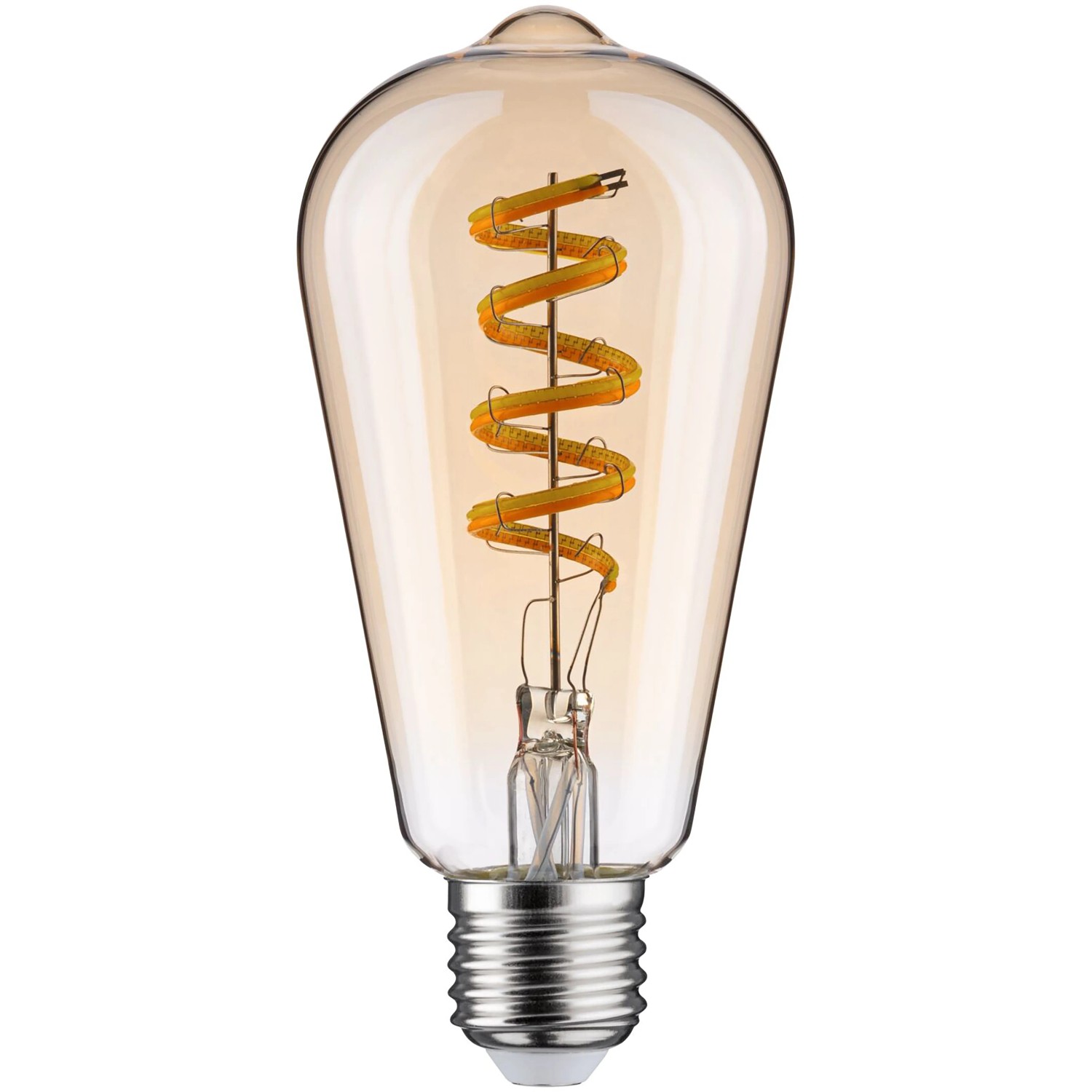 Paulmann E27 LED Leuchtmittel ST64, 7,5 W, Filament in Vintage Optik.
