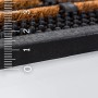 Detailaufnahme: Astra Fußmatte Rimini mit Gummi- und Kokosborsten, Welcome Design.