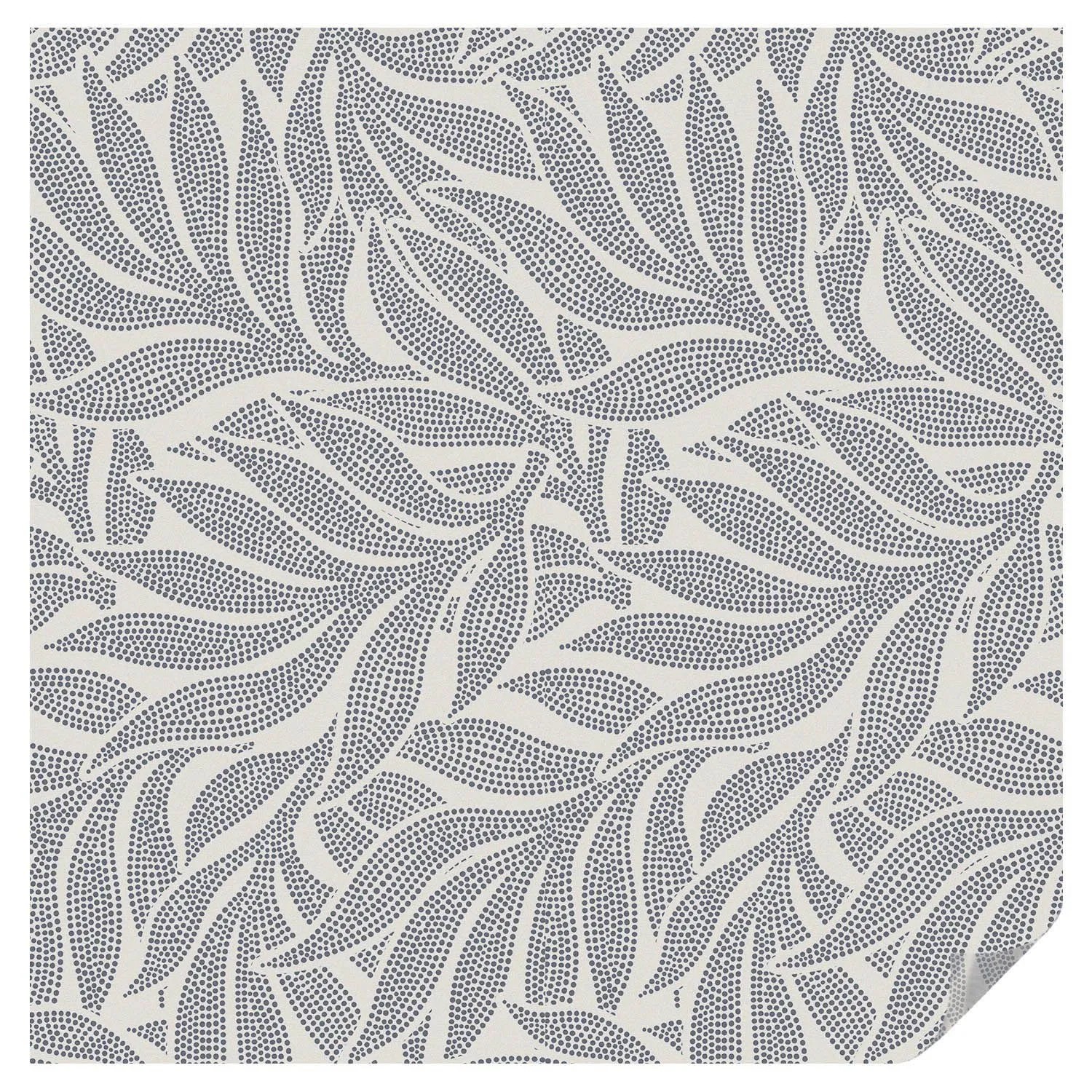 Tulup Fensterfolie Blatt Fällt Folie für Fenster Sichtschutz 100x100 cm Gra günstig online kaufen