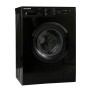 Schwarze Telefunken Waschmaschine Frontlader, 5 kg, 1000 U/Min.