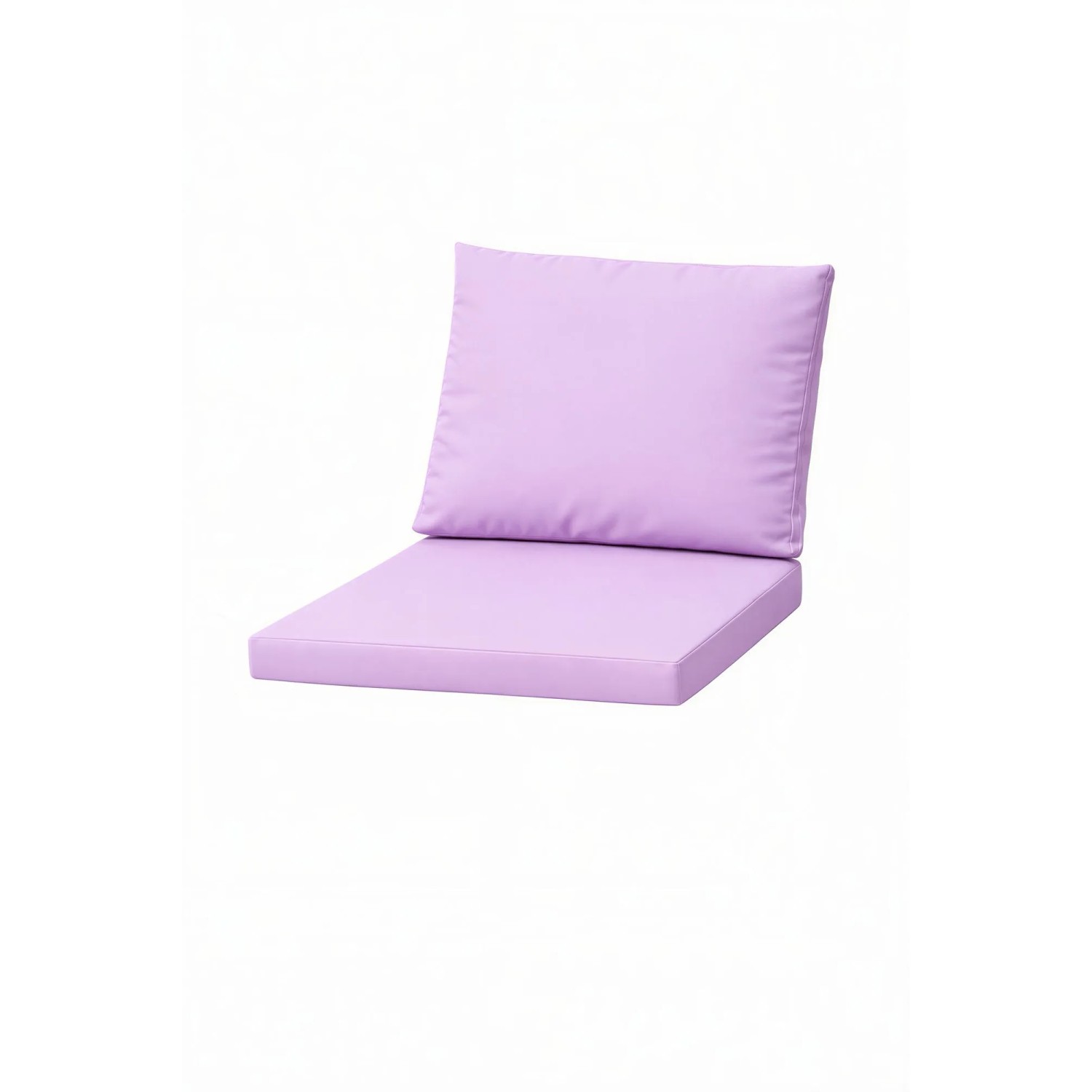 Setgarden Mix 6er Set Sitzkissen Für Polyrattan Sessel 50x52x7 Sitz + 50x56 cm Rückenlehne 1tlg Purple