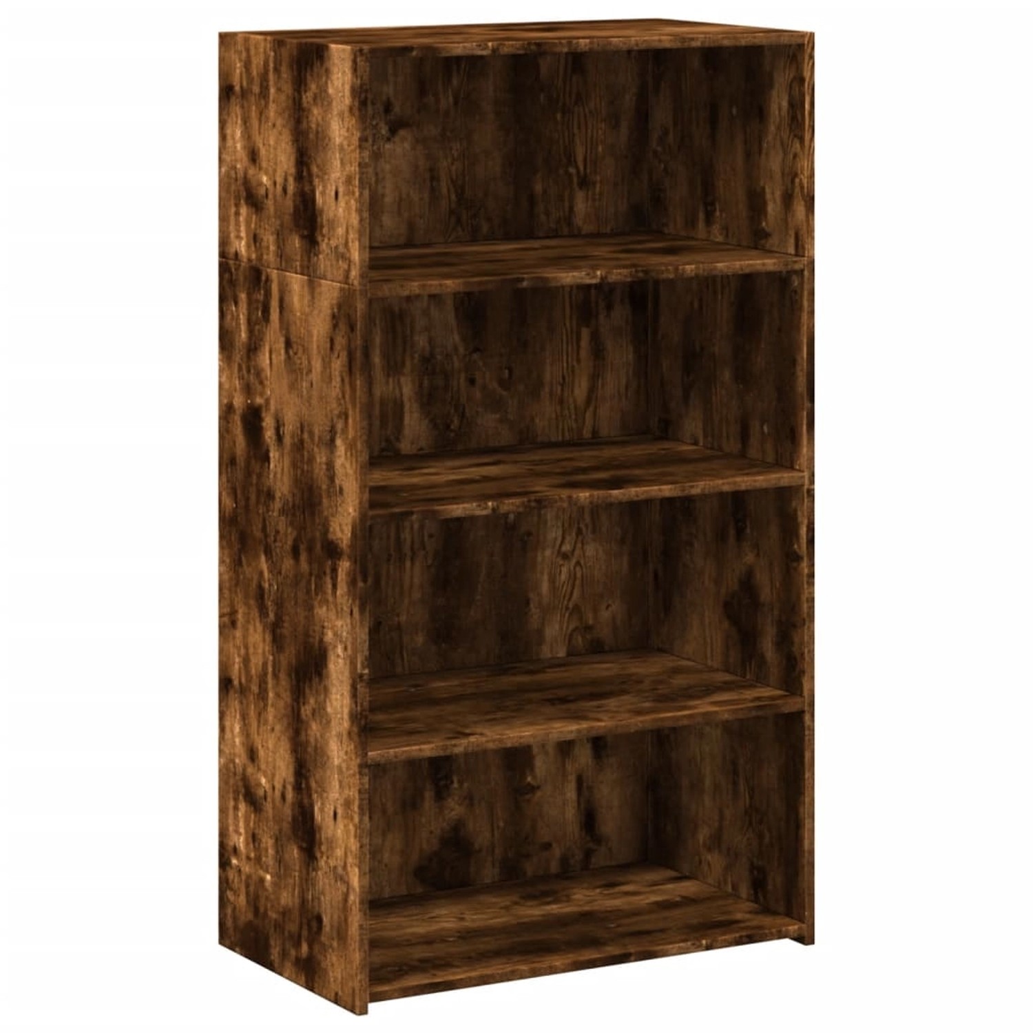 vidaXL Highboard Räuchereiche 70x41x124 cm Holzwerkstoff 846408