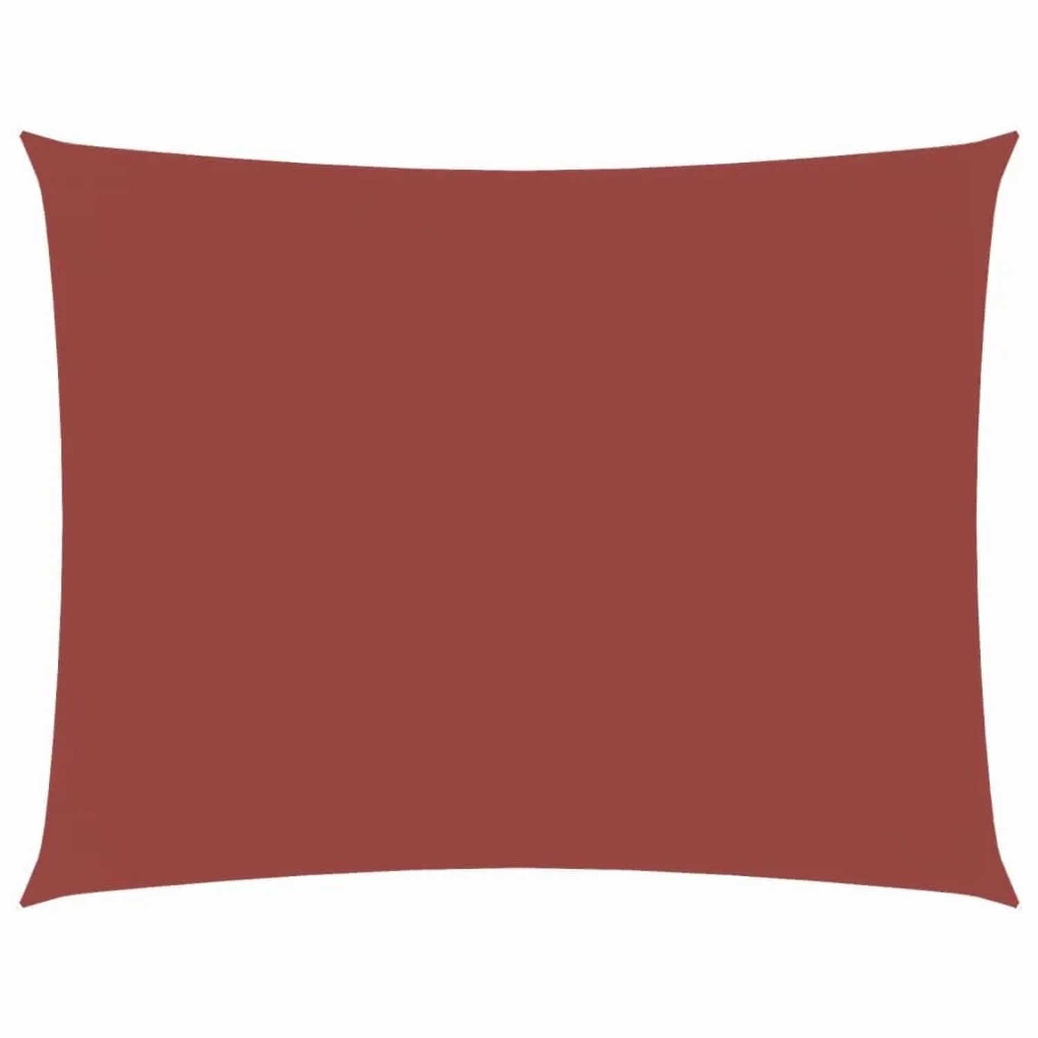 Furnicato Sonnensegel Oxford-gewebe Rechteckig 3x4 M Terrakotta-rot