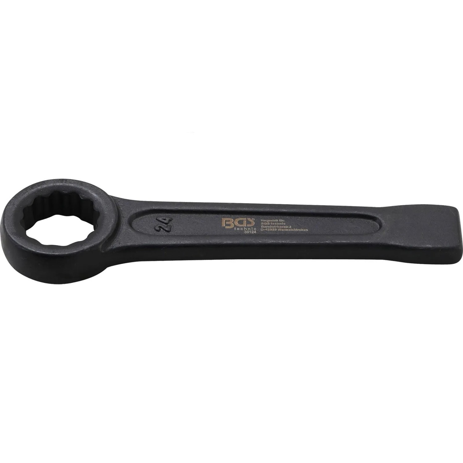 BGS Schlag Ringschlüssel SW 24 Mm 35124