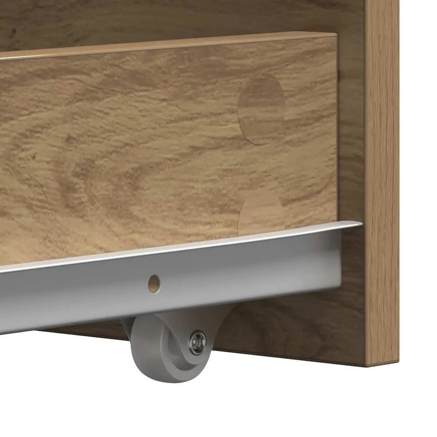 vidaXL Badschrank Schmal mit Rollen Artisan-Eiche Holzwerkstoff 855294_9