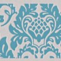 A.S. Création Bordüre Ornament in Weiß-Blau, selbstklebend für einfache Wandgestaltung.