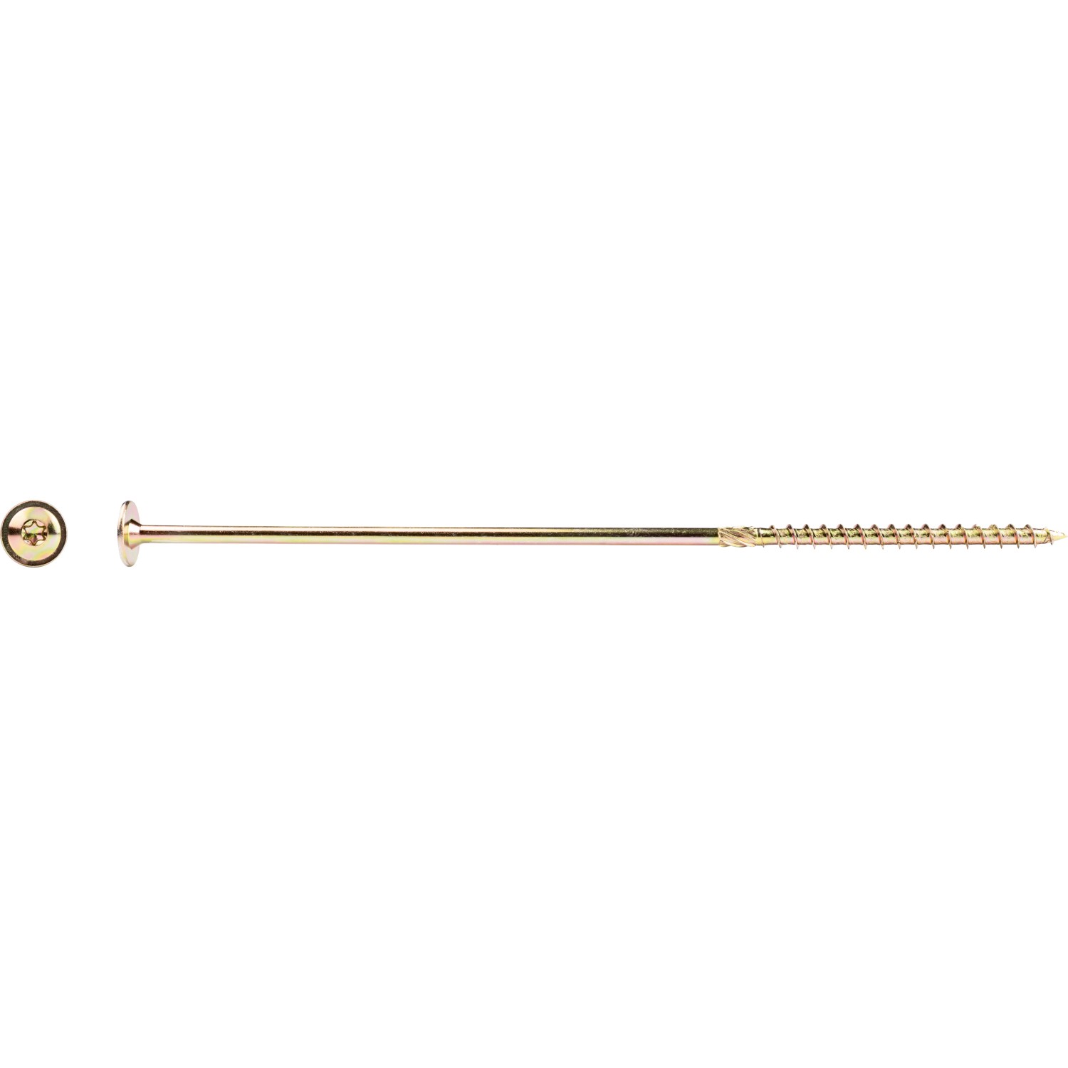 Holzschraube Waferkopf Ø 8 mm x 240 mm Stahl