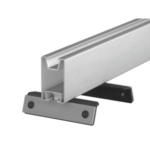 Solar Halter Paar zur Montage von Solarprofilen auf Trapezblech.