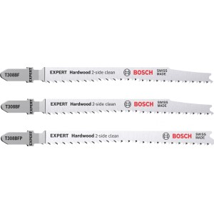 Bosch Expert Stichsägeblatt Set, 3-teilig für laminierte Arbeitsplatten.