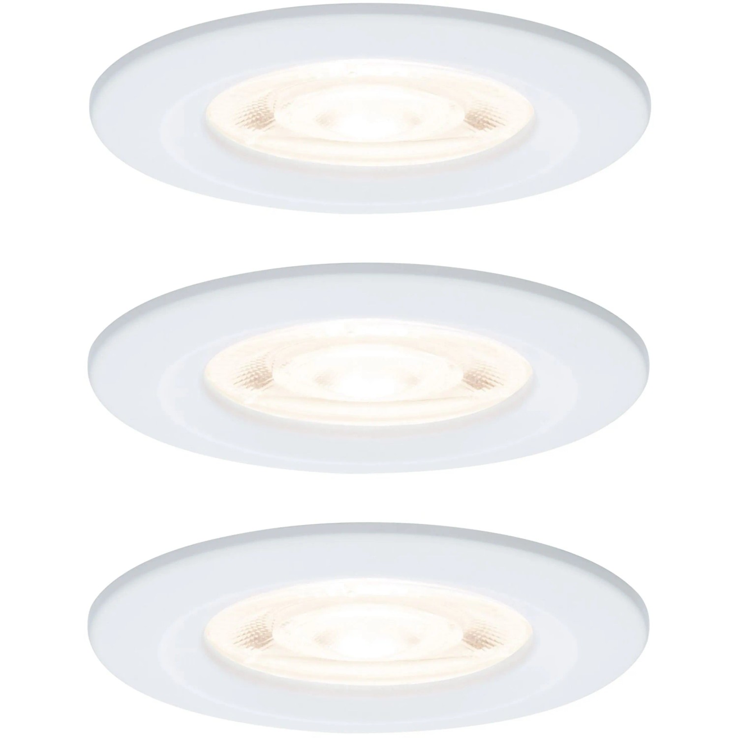 Paulmann LED EBL Nova 3er-Set 3x550,m 3x4,9 W 2700 K Weiß Matt IP44