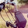 Tectake Fahrradtasche am Lenker mit Touchdisplay-Fach für Smartphone.
