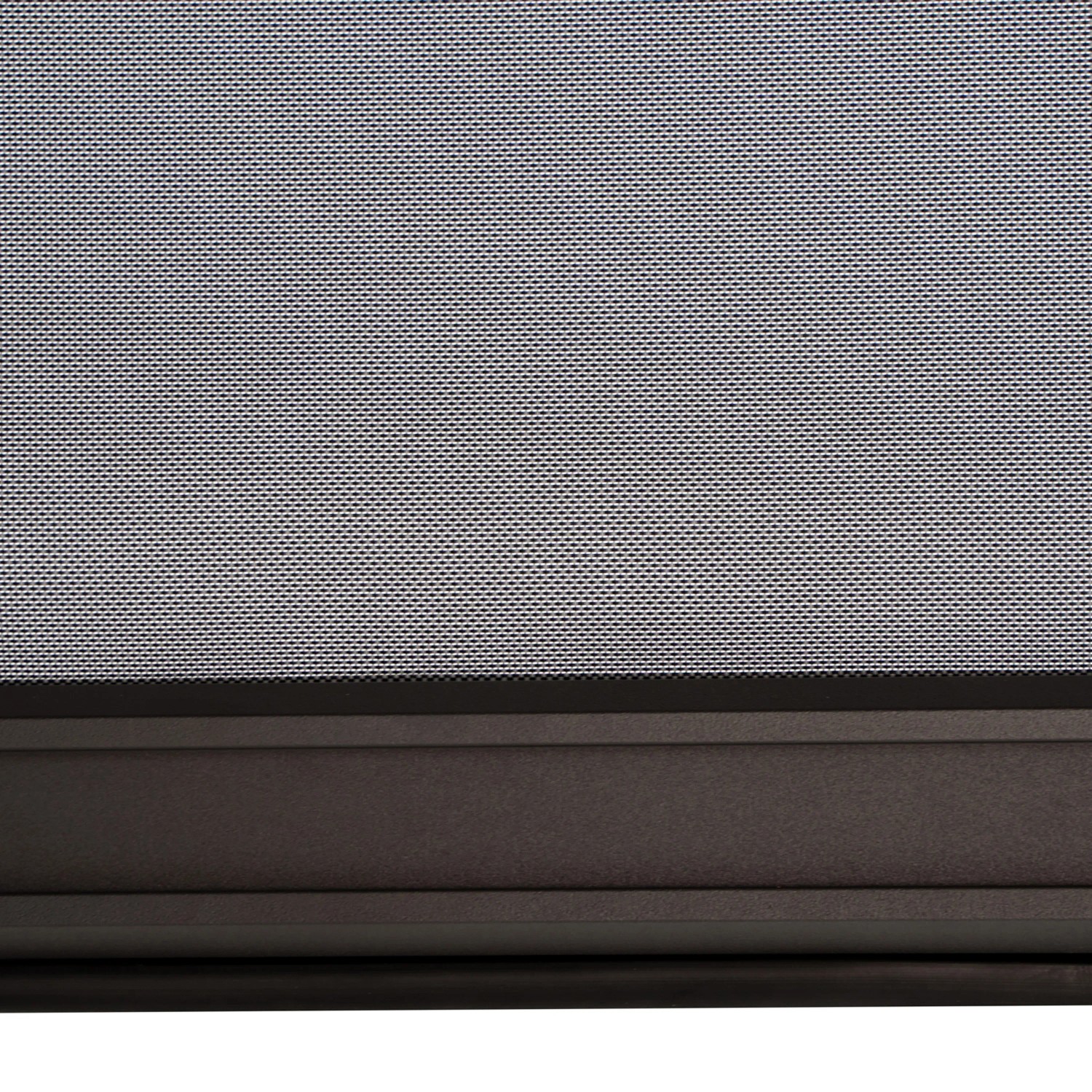 Sonnenrollo Mirador 3,6 m in Anthrazit für Terrassenüberdachung, Detailansicht des Textilmaterials.