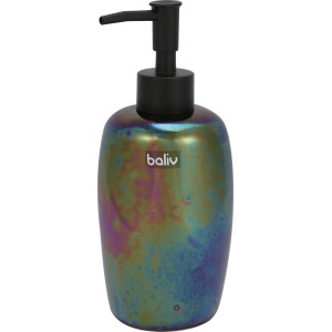 baliv Dark Wonder Seifenspender mit Flip-Flop-Effekt aus Keramik.