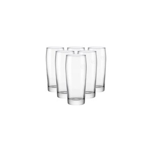 Van Well Willi Becher 0,25l, 6er Set geeichte Biergläser für Gastronomie und Zuhause.