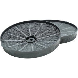 Zwei Respekta Aktivkohlefilter MIZ 1000 für Dunstabzugshauben im Detail.